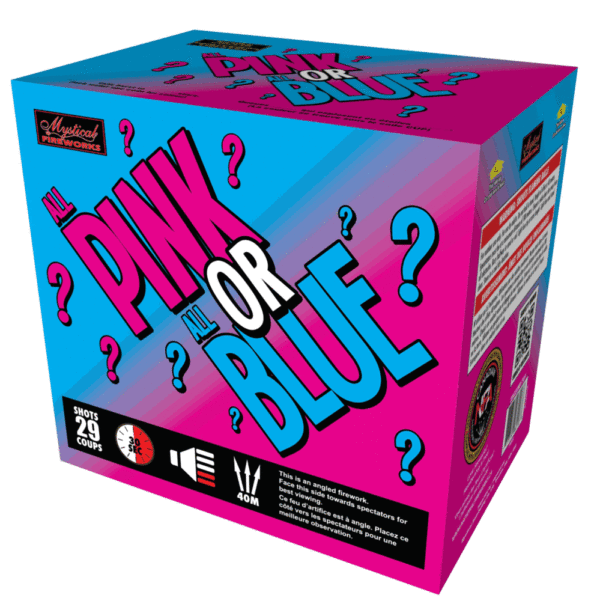 blue gender reveal cake